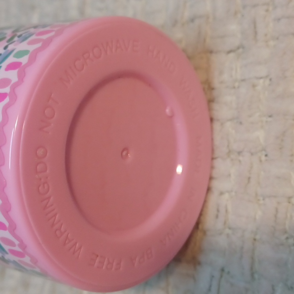 NWOT Lilly Pulitzer Palm Tree Tumbler - Picture 4 of 6